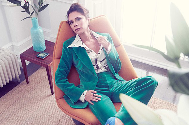 Виктория Бекхэм на обложке декабрьского номера польского Vogue