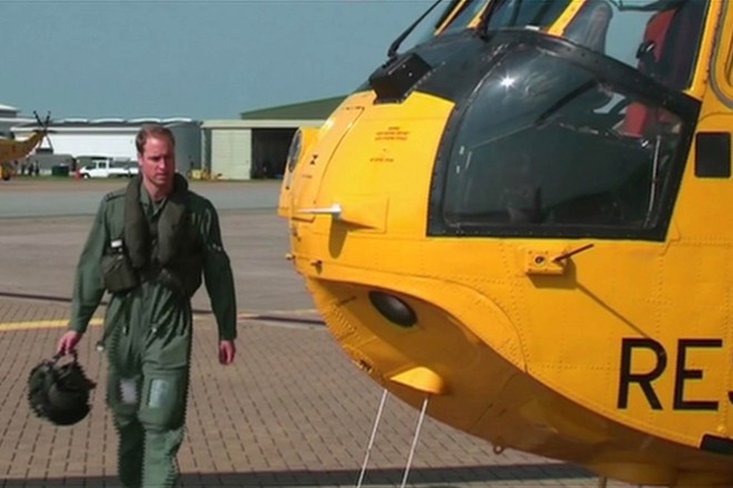 Принц Уильям хочет стать пилотом воздушной скорой помощи 