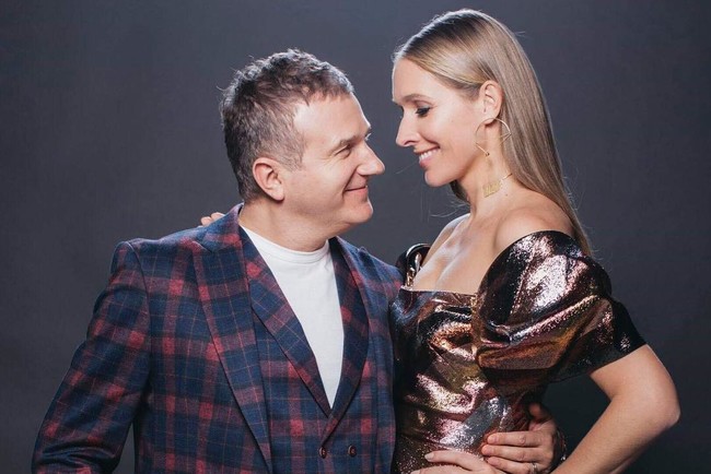 Юрий Горбунов и Катя Осадчая провели выходные вместе с сыном 