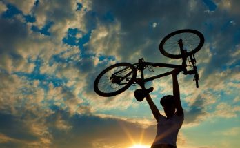 езда на велосипеде