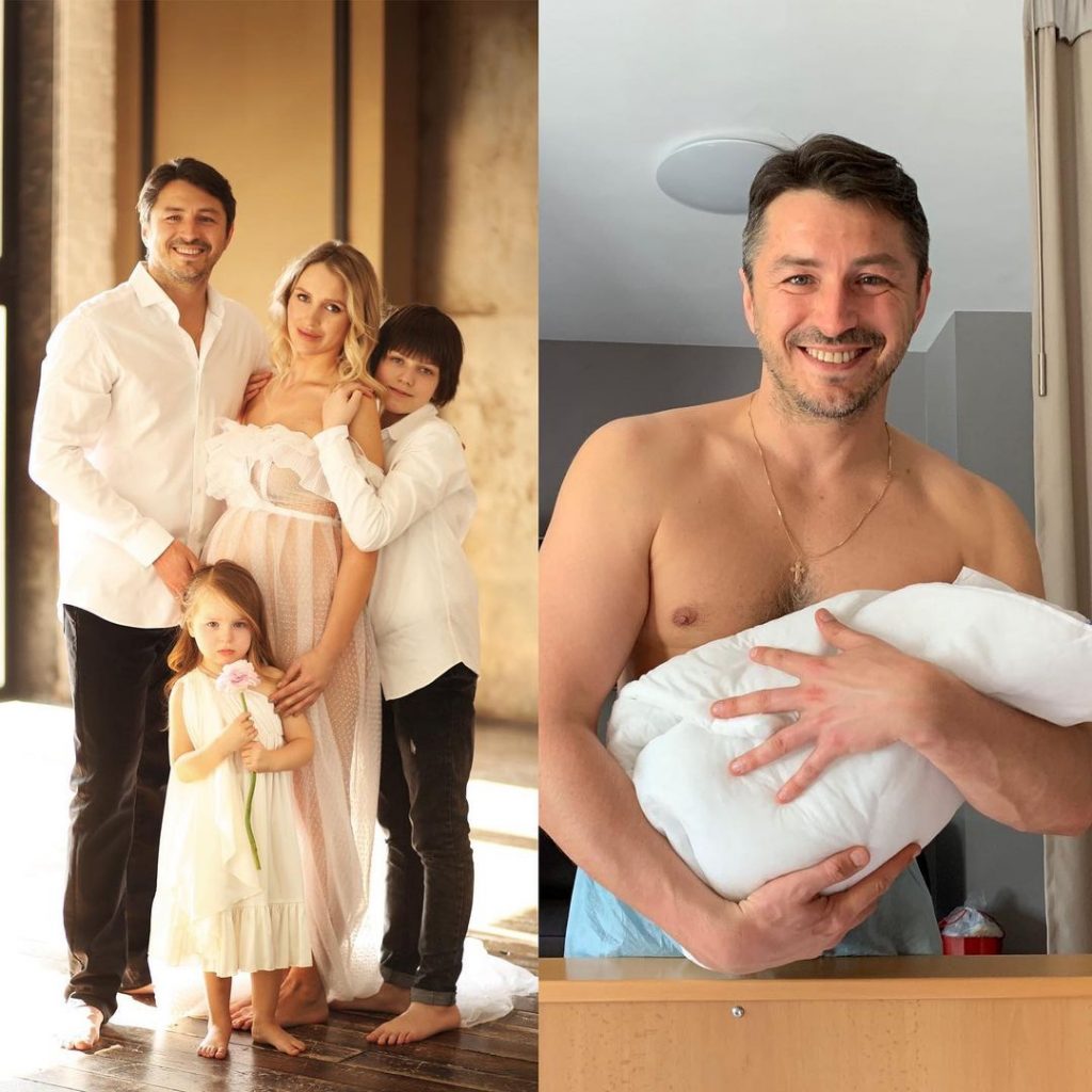 В семье Сергея Притулы пополнение, он стал отцом в третий раз