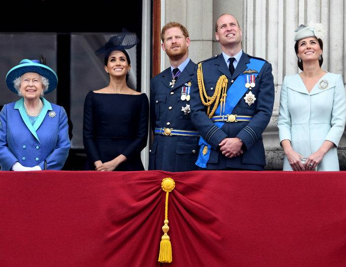 королевская семья поздравила Меган Маркл и принца Гарри с рождением дочки