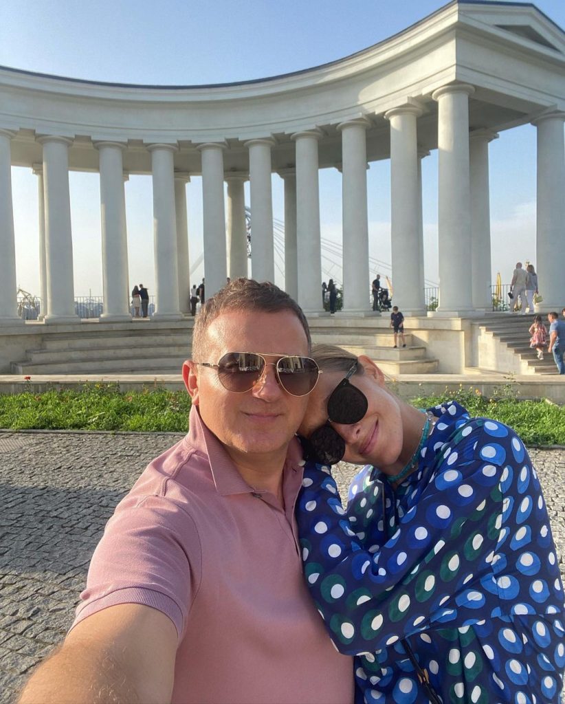 беременная Катя Осадчая и ее муж Юрий Горбунов проводят время в Одессе