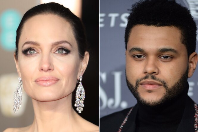Анджелина Джоли сходила на ужин с The Weeknd, чем подогрела слухи об их романе