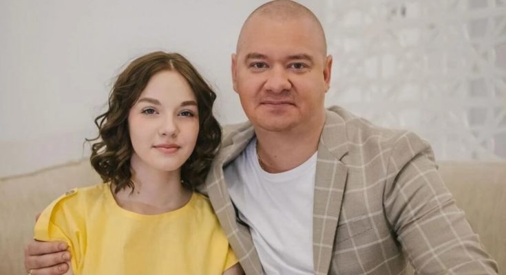 Евгений Кошевой с дочкой