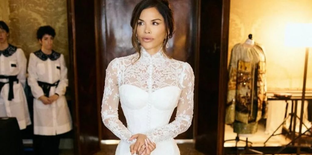 Лорен Санчес обрала сукню від італійського бренду Dolce & Gabbana для весілля