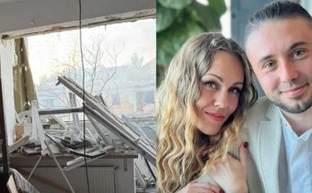 Тарас Тополя розповів, коли родина повернеться у пошкоджену від ракетного удару квартиру