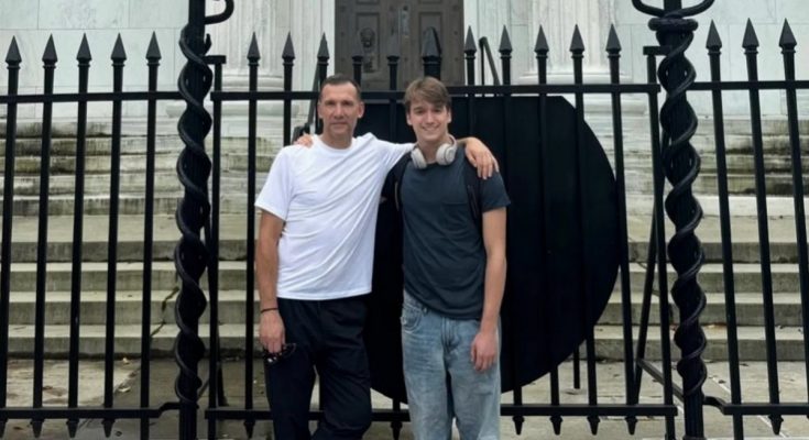 Андрій Шевченко святкує 21-річчя старшого сина Джордана