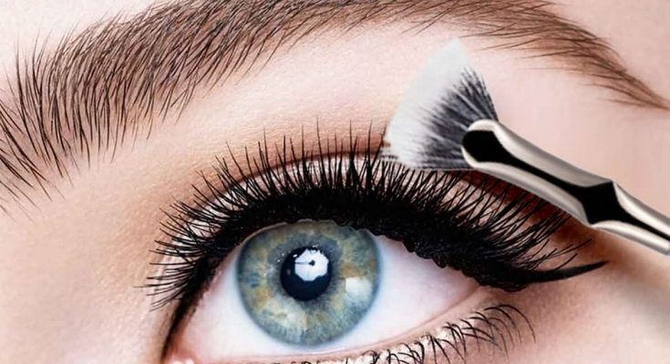 Lash Fan Brush у макіяжі вій